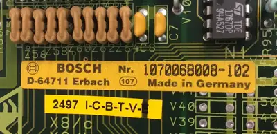 Bosch CNC Servo I 1070068008-102 / 1070063897-110 PLC Module 3B