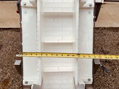 Safeline Mettler Toledo 48” Stainless Steel Incline Conveyor