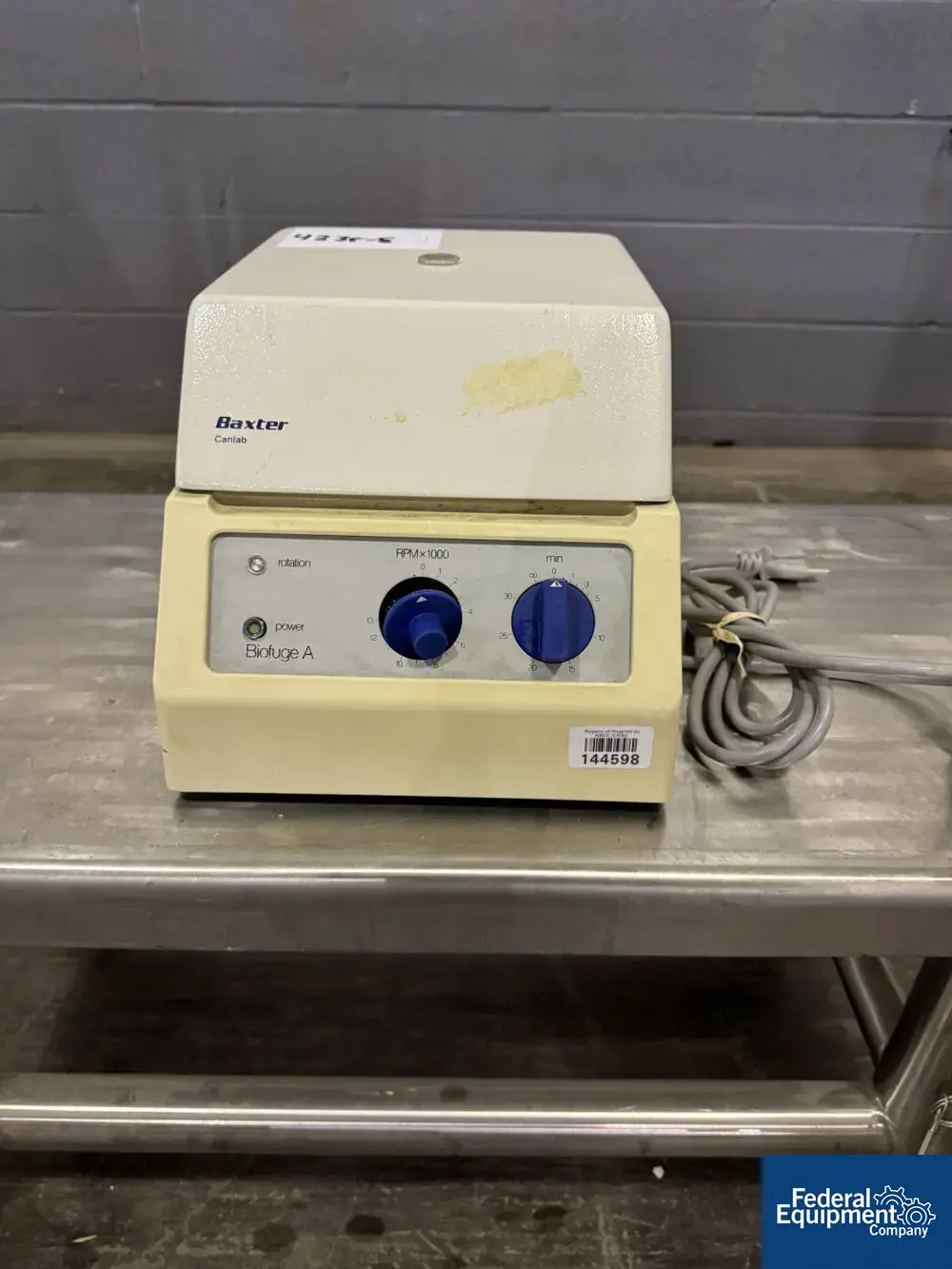 USED Heraeus Heraeus Centrifuge