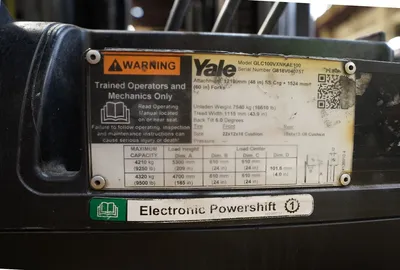 Used 2019 YALE GLC100VX Misc Forklifts CA | Axiom Machinery #1311266