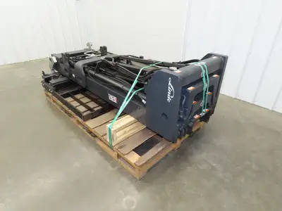 Linde E20C Forklift Mast Class II 4 Stage 4 Lever 258.5" Lift 2155 lbs Max