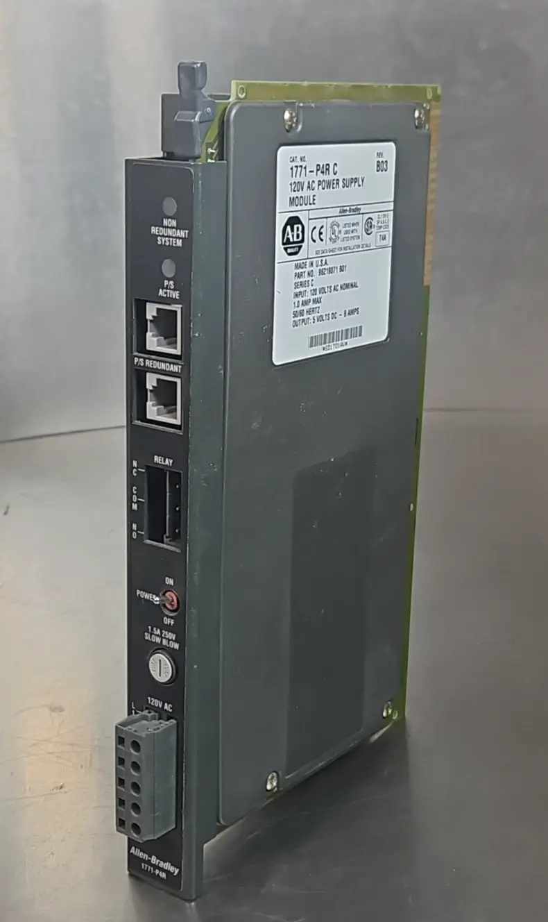 Allen-Bradley 1771-P4R/C 120VAC Power Supply Loc3D42