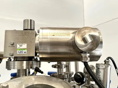 USED FELDMEIER 100 Gallon (400 Liter) Feldmeier Sanitary Stainless Steel Jacketed Reactor