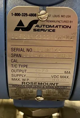 New | in-Stock ROSEMOUNT 1151GP5E22B1M1D3 Pressure Transmitters | Surplus Asset Holdings #1226898