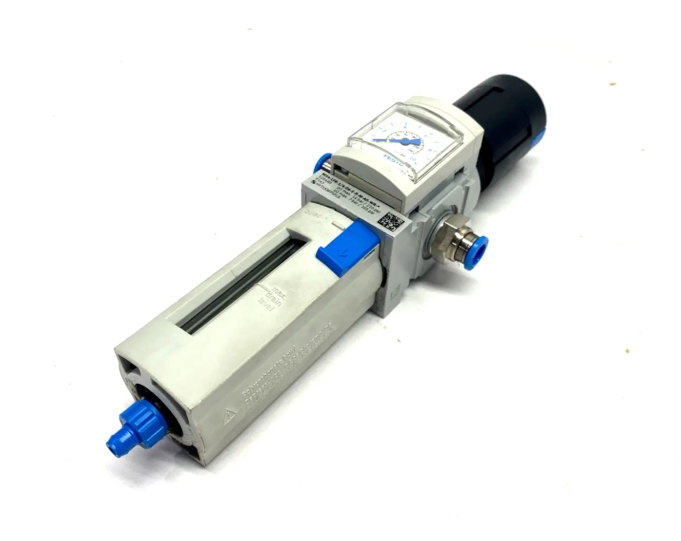 MS4-LFR-1/4-D6-E-R-M-AS-WR | Festo  Pneumatic Filter Regulator 526489 NO BRACKET - Used