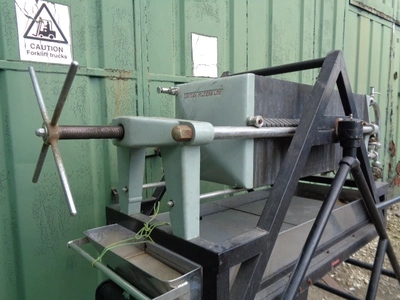 British filter filter Press 390 mm Square 36 plates