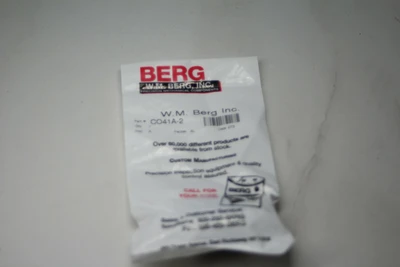 New | in-Stock W.M. Berg CO41A-2 Parts California US | Davliegogo LLC #1706021