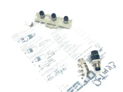 New | in-Stock FESTO FIELD WIREABLE CONNECTOR M8 3-PIN Connector Accessories | Maverick Industrial Sales #1111794