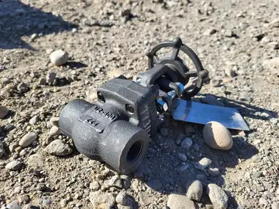 1/2" Class 800 Gate Valve API 602