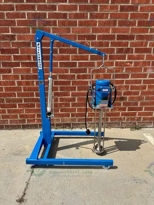 USED SILVERSON DX60 HOMOGENIZER HIGH SHEAR BATCH MIXER W/  D STAND, 3 HP MOTOR