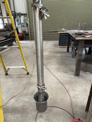 7.5 kW Rigal Bennett Solid-Liquid Induction Mixer NEW UNIT
