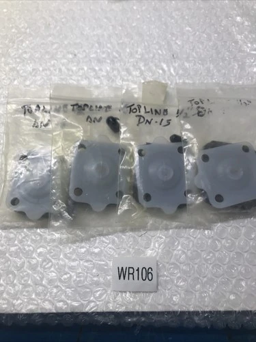 *Unbranded New(Lot of 4) DN-15 1/2"  Replacement Diaphragms