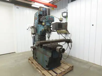 Servo Servo II Knee Mill Milling Machine 10X54" Bed 5Hp 240VAC 3Ph *Read