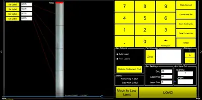 RazorGage APS Automatic Optimizing Upcut Saw System