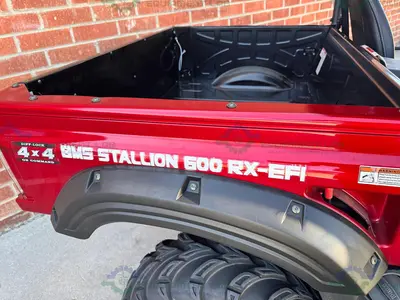 USED BMS STALLION 600 RX-EFI OFF ROAD VEHICLE MID-SIZE UTV 37HP 55 FT-LB OF TORQUE 59