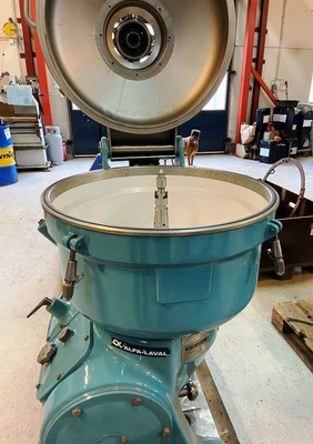 Alfa-Laval SRG 214H-14CH-50 hermetic separator, 316SS.