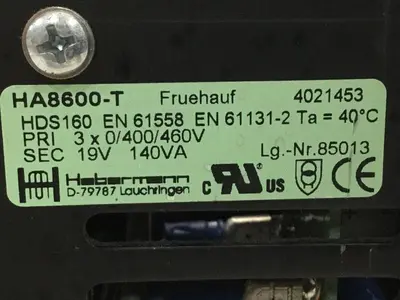 USED HABERMANN HA8600-T
