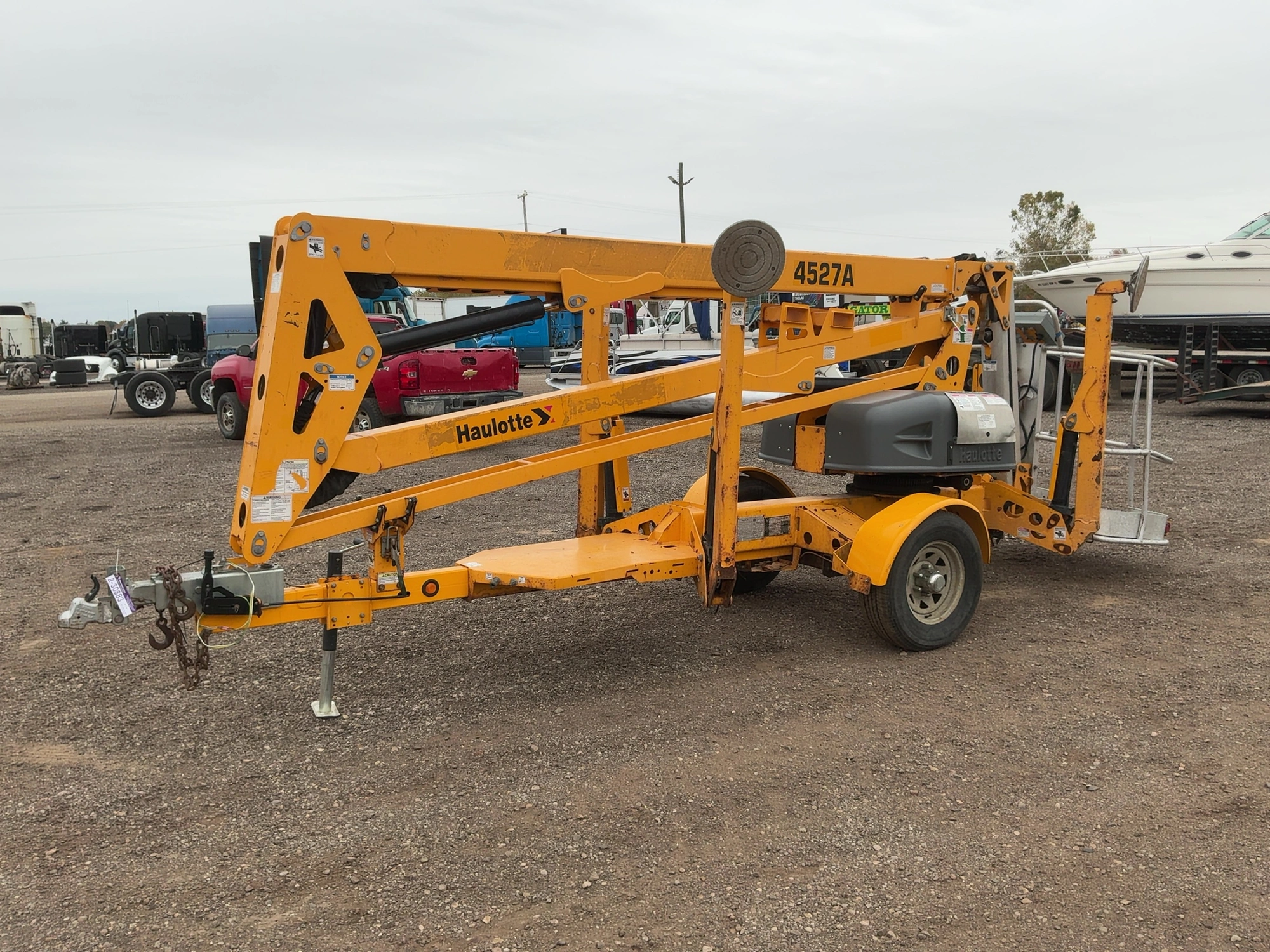 Used 2018 HAULOTTE 4527A Towable Boom Lifts Michigan US | Miedema Asset Management Group #1568395