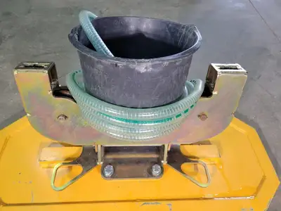 Heavy Duty 44" x 18" Yellow Vacuum Pad w/ Bucket