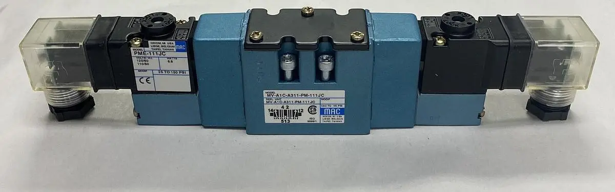 New | in-Stock MAC VALVE MV-A1C-A311-PM-111JC Solenoid Valves Ohio US | Surplus Asset Holdings #1233662