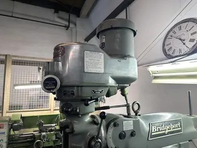 BRIDGEPORT 1-1/2 HP Milling & Drilling Machines (Combo) | Charter Auctions (5)