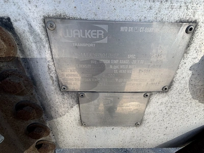 Used 2011 WALKER MILK TANKER TRAILER Tanker Trailers Michigan US | Miedema Asset Management Group #1709508