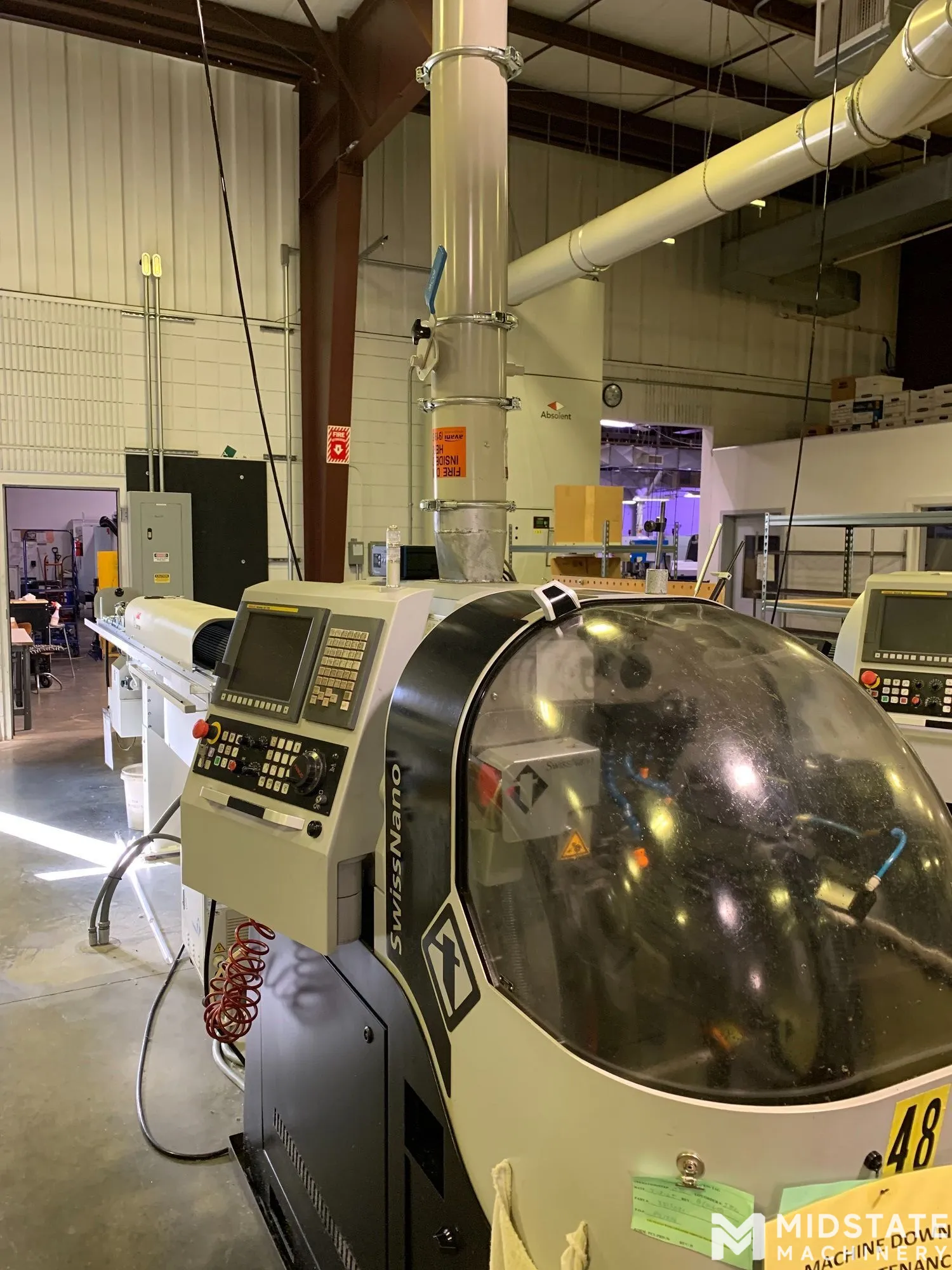 Tornos Swiss Nano 4/6 CNC Swiss Lathe, New in 2013