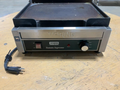 Used WARING COMMERCIAL WFG250 TOSTATO SUPREMO TOASTING GRILL Sandwich Machines Michigan US | Miedema Asset Management Group #1580111