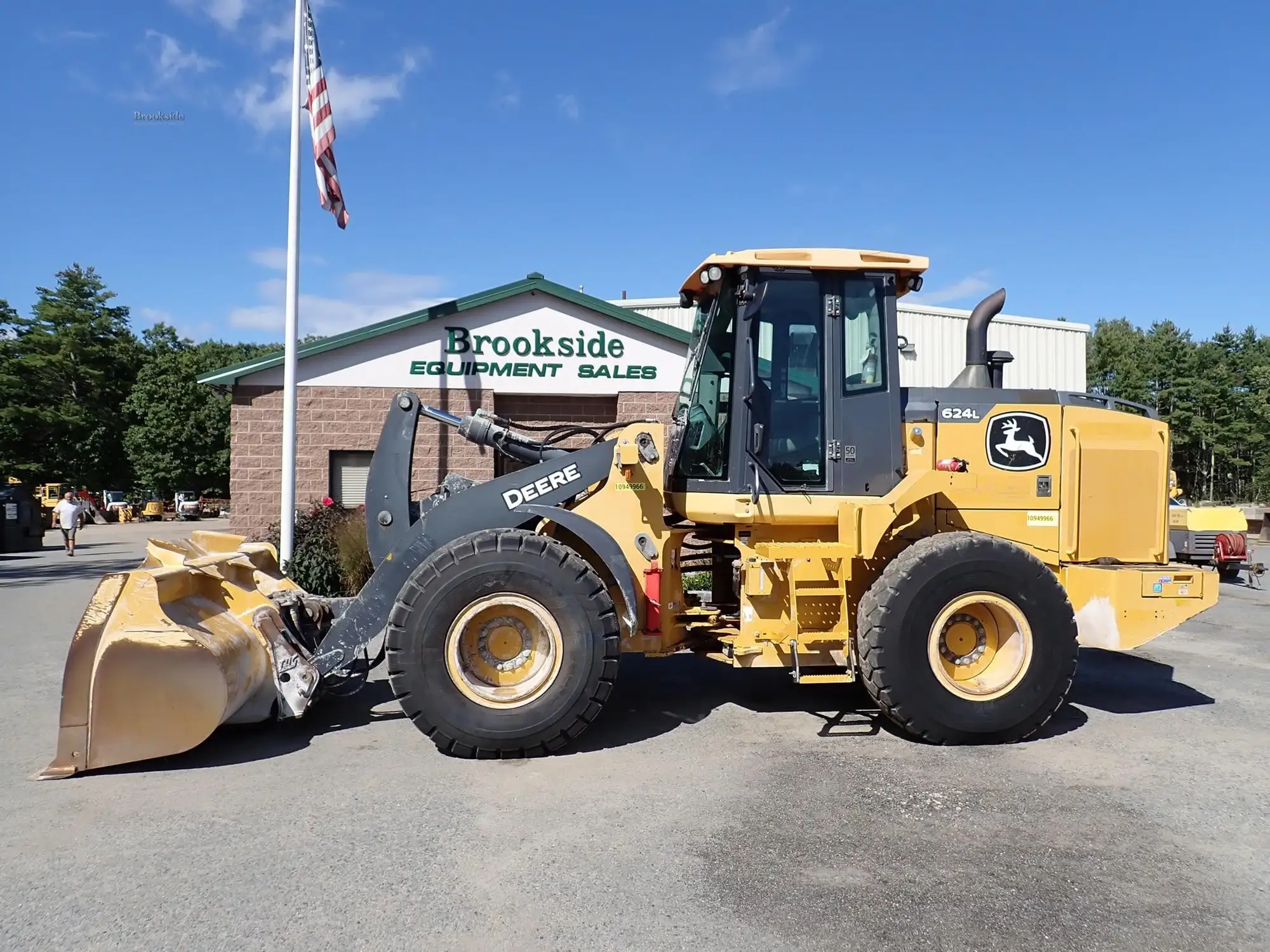 Used 2019 DEERE 624L Wheel Loaders Massachusetts US | Brookside Equipment Sales #1444138