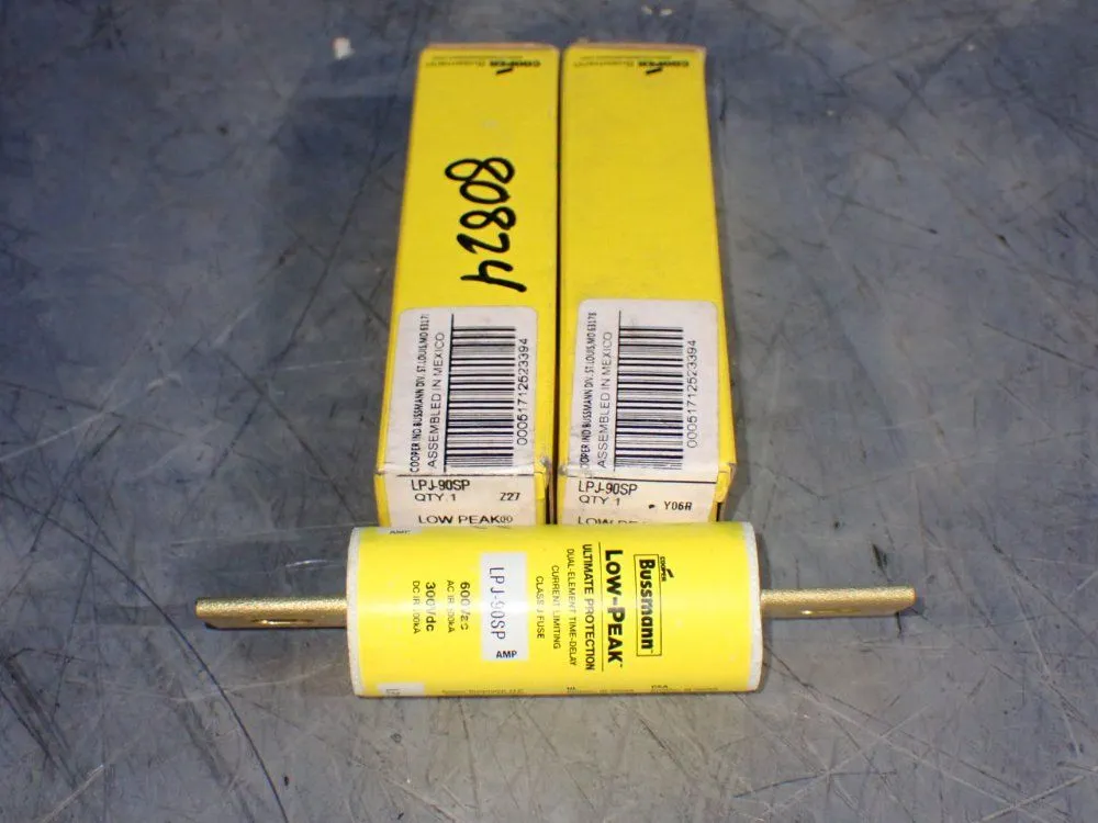 New | in-Stock COOPER BUSSMANN LPJ90SP Fuses Ohio US | HGR 24 #1132196