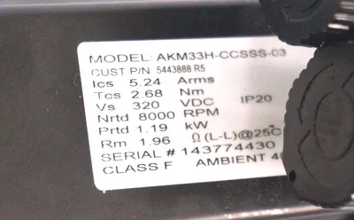 NEW KOLLMORGEN AKM33H-CCSSS-03 SERVO MOTOR AKM33HCCSSS03