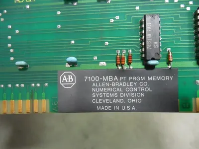 Allen Bradley 7100-MBA Memory Module 636402 14 Rev. 127K Used