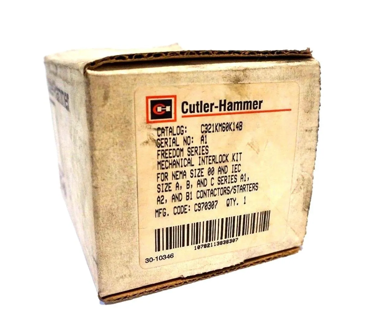 NEW CUTLER HAMMER C321-KM60-K14B MECHANICAL INTRLOCK KIT C321KM60K14B