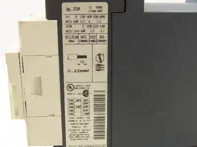 Telemecanique LC1D093 BL Contactor 24VDC Coil 5HP 480VAC 9A 3PH Lot of 3