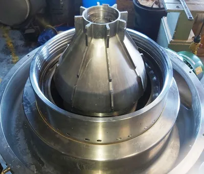 Westfalia RSA 60-01-576 ATEX vegetable oil separator, 316SS.