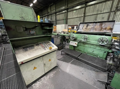 SCHUMAG Combined Bar Drawer with chamfering, in good working condition, visible under power, POA