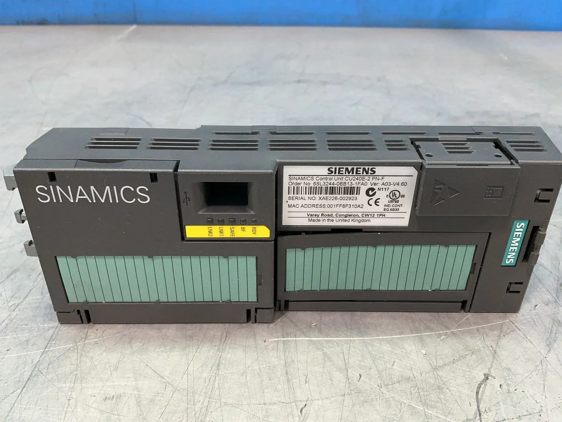 Used SIEMENS 6SL32440BB131FA0 Industrial Controls Ohio US | HGR 24 #1520867