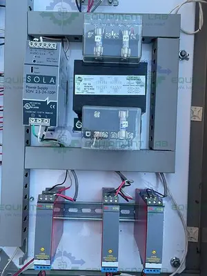 USED WIEGMANN N4363008 ENCLOSURE W/ FUJI ELECTRIC PHL11B12-E1, METTLER TOLEDO PANTHER
