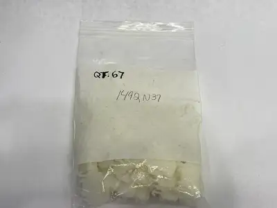 USED ALLEN-BRADLEY STYLE E TERMINAL END COVER WHITE