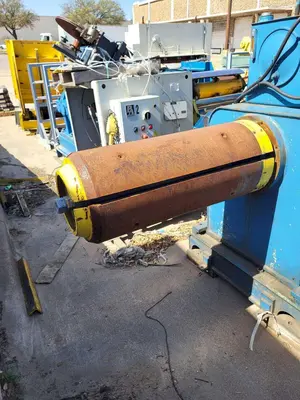 10,000 LB X 42” B&K MOTORIZED UNCOILER COIL REEL : STOCK #22955