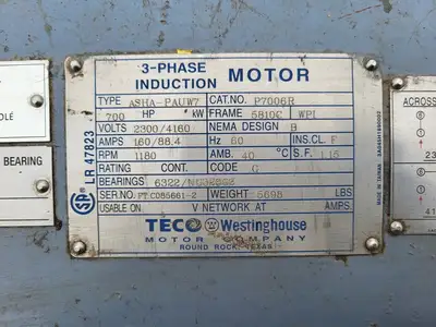USED TECO-WESTINGHOUSE P7006R