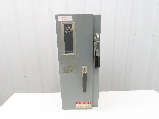 Allen Bradley Size 0 Fusible Combination Motor Starter 5Hp 600V 3PH