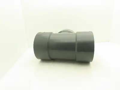 Ipex SCH 80  8" PVC Slip Tee Fitting Schedule 80 Gray ASTM D-2467