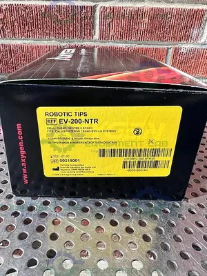 NEW AXYGEN EV-200-NTR NESTED TIP RACK NON-FILTERED NON-STERILE 96-WELL TIP, 200 ΜL