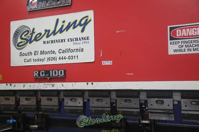 Used AMADA RG-100 Press Brakes California US | Sterling Machinery Exchange #1465715