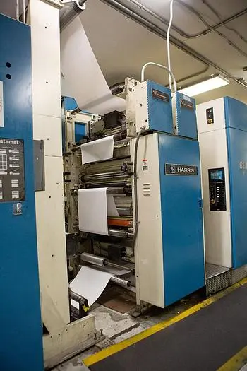 Used HARRIS T23U DOUBLE (2) WEB INFEED Web-fed press Illinois US | Capital Equipment Solutions #1332408