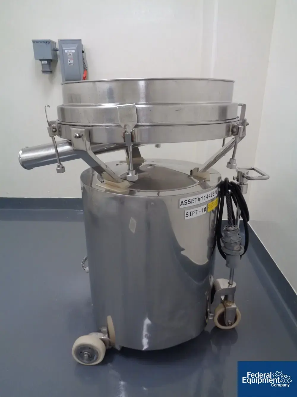 USED STM SAMS Techno Mech 30" STM Sieve, S/S