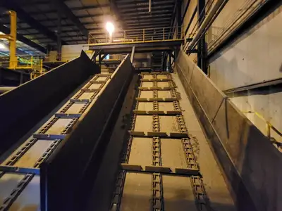 8ft. Infeed Log Conveyor