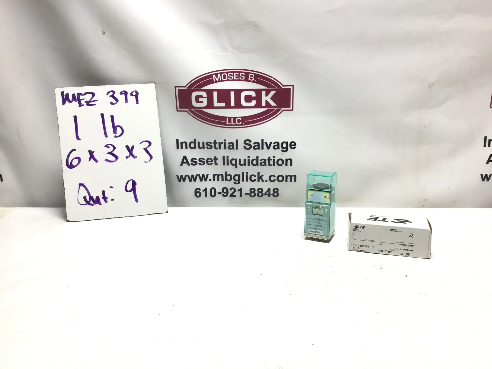 AGASTAT EGPB004 RELAY COIL 24VDC 14250552