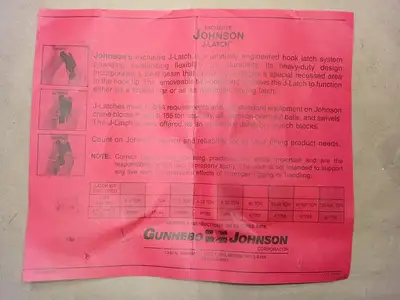 Johnson J-Latch Kits 47178